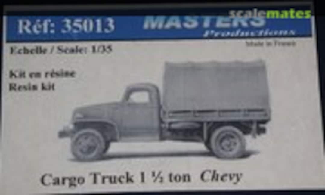 1:35 Chevy 4x4 1 1/2 ton cargo truck (Masters Productions 35013)