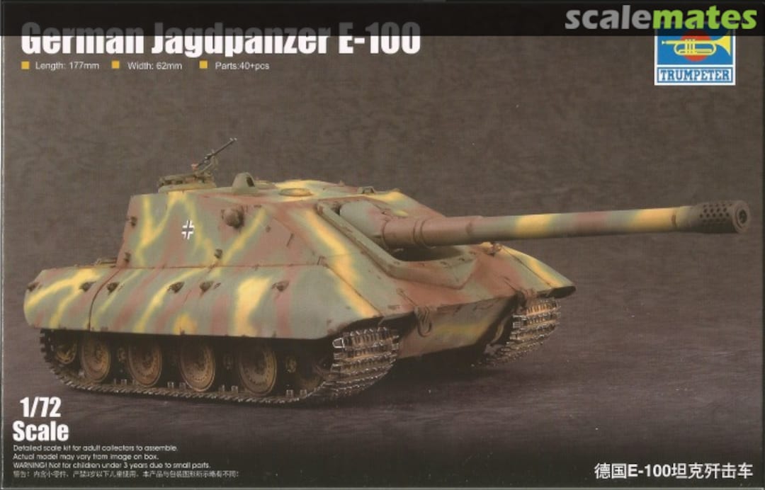 Boxart Jagdpanzer E-100 07122 Trumpeter