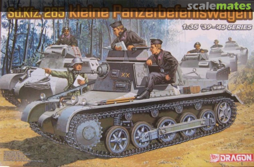 Boxart Sd.Kfz. 265 kleine Panzerbefehlswagen 6218 Dragon Boxart Sd.Kfz. 265 kleine Panzerbefehlswagen 6218 Dragon