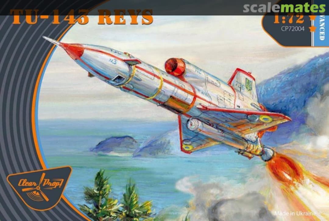 Boxart Tu-143 Reys CP72004 Clear Prop!