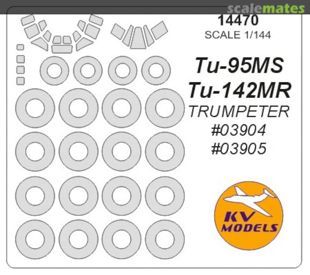 Boxart Painting masks for Tu-95MS/Tu-142MR + masks for disks and wheels 14470 KV Models Boxart Painting masks for Tu-95MS/Tu-142MR + masks for disks and wheels 14470 KV Models