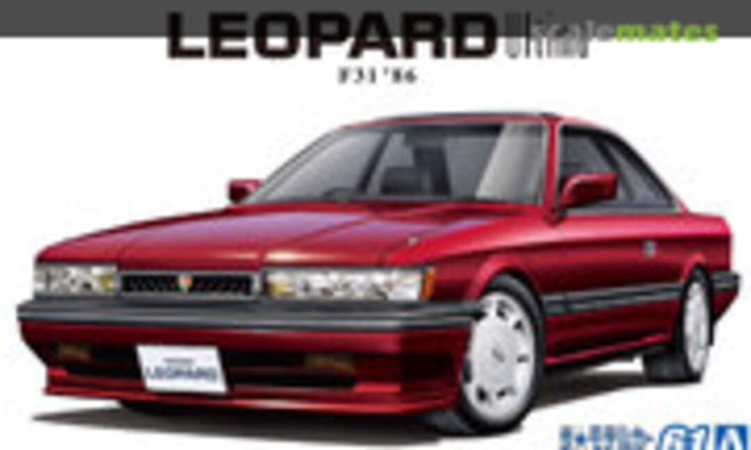 1:24 Nissan UF31 Leopard 3.0 Ultima '86 (Aoshima 061091)