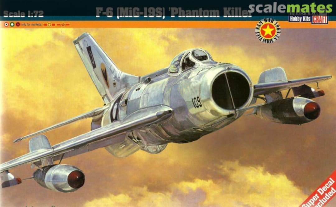 Boxart F-6 (MiG-19S) 'Phantom Killer' C-60 MisterCraft Boxart F-6 (MiG-19S) 'Phantom Killer' C-60 MisterCraft