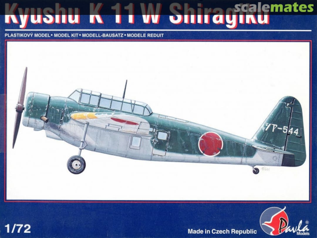 Boxart Kyushu K11W Shiragiku 72007 Pavla Models Boxart Kyushu K11W Shiragiku 72007 Pavla Models
