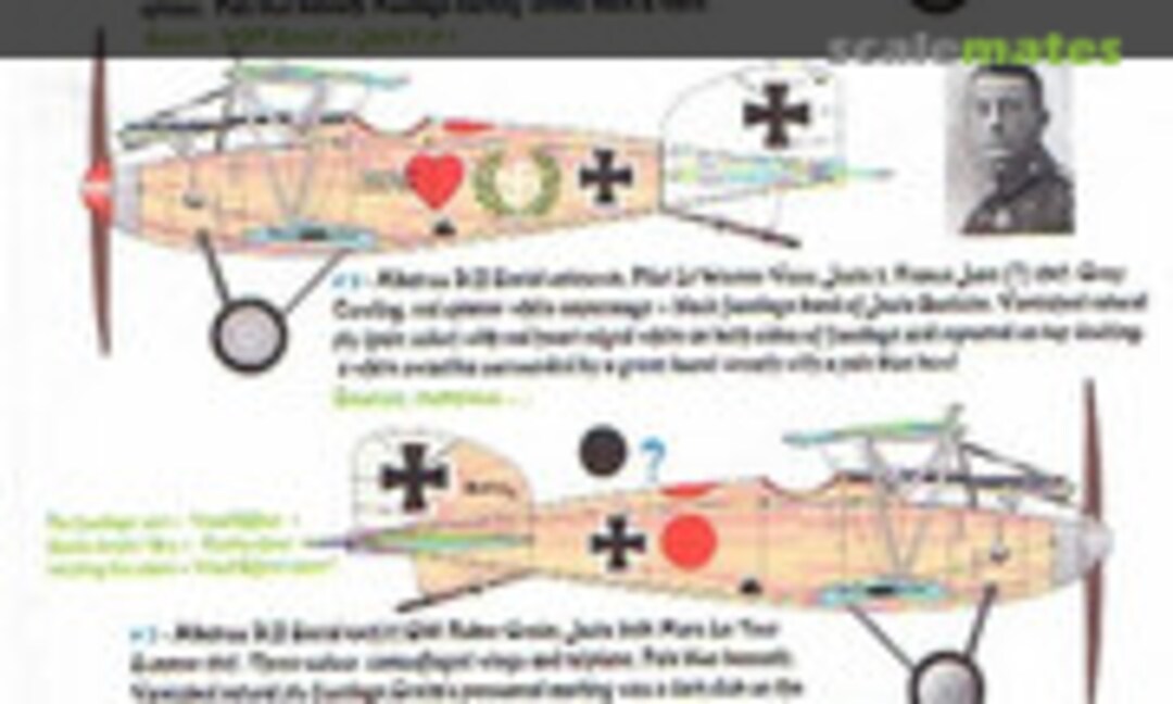 1:32 Albatros D.III Gallery Vol 3 (Spada Decals LL-Alb3/05) LL-Alb3/05