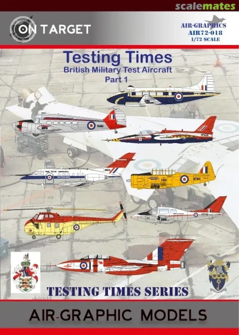 Boxart British Military Test Aircraft Part 1 AIR72-018 Air-Graphics Models