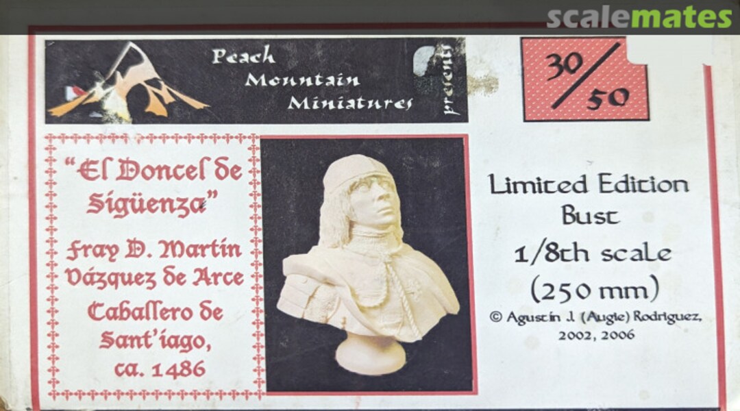 Boxart El Doncel de Siguenza 8001 Peach Mountain Miniatures Boxart El Doncel de Siguenza 8001 Peach Mountain Miniatures