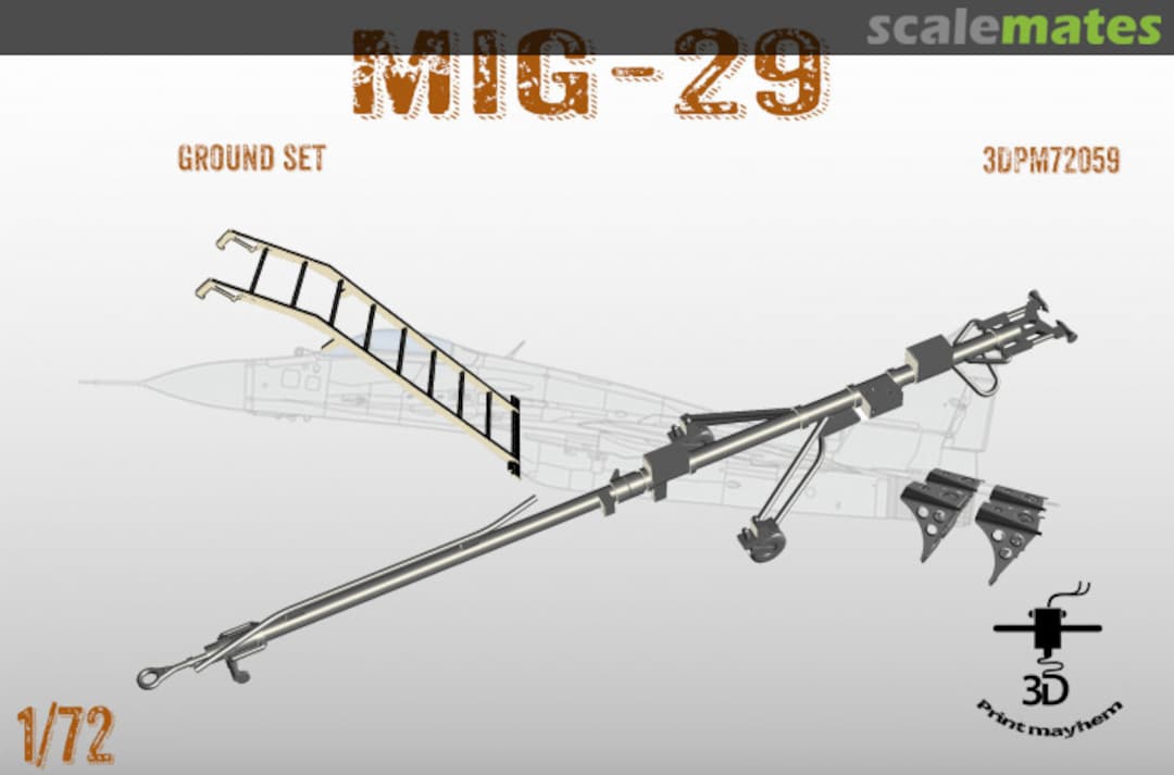 Boxart Mig-29 Ground Set 3DPM72059 3D Print Mayhem Boxart Mig-29 Ground Set 3DPM72059 3D Print Mayhem