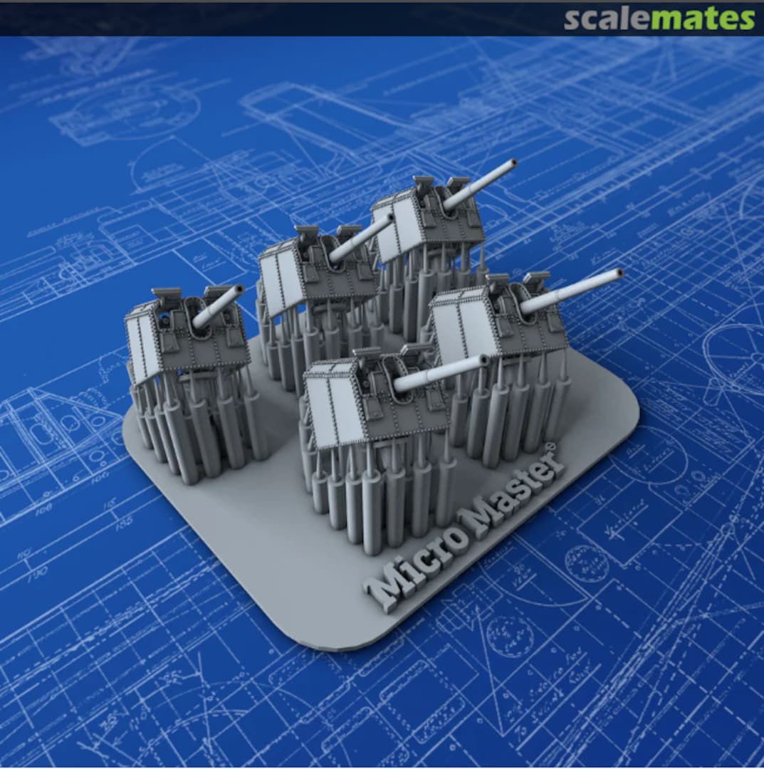 Boxart 12.7cm/45 (5") SK C/34 MM0677P Micro Master Boxart 12.7cm/45 (5") SK C/34 MM0677P Micro Master