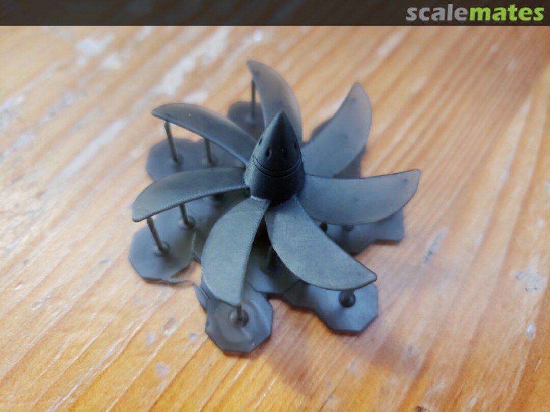 Boxart Sturgeon class SSN submarine propeller 265233954180 Mulsanne's Model Corner