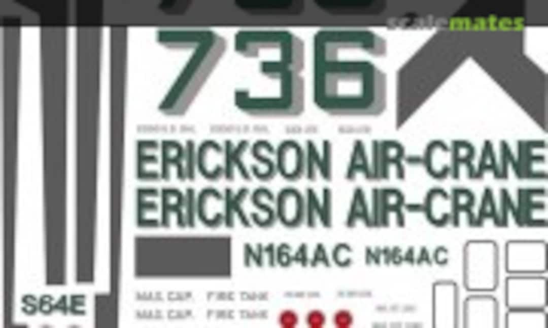 1:35 S-64E - Erickson Air-Crane - N164AC (Heli Scale Quality Decal 421) Decal 421