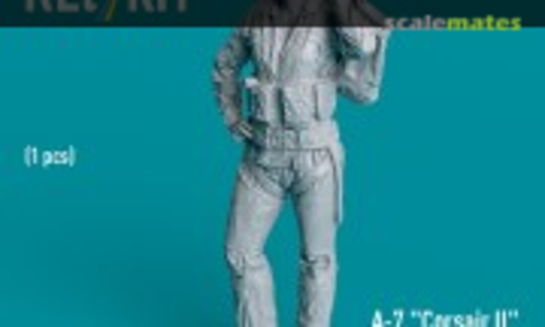 1:72 A-7 Corsair II female pilot (in a standing position - type 2) (1 pcs) (ResKit RSF72-0043) RSF72-0043