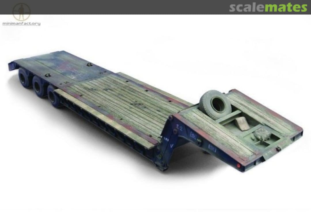 Boxart M870A1 40ton Lowbed Trailer MMF 35008 MinimanFactory Boxart M870A1 40ton Lowbed Trailer MMF 35008 MinimanFactory