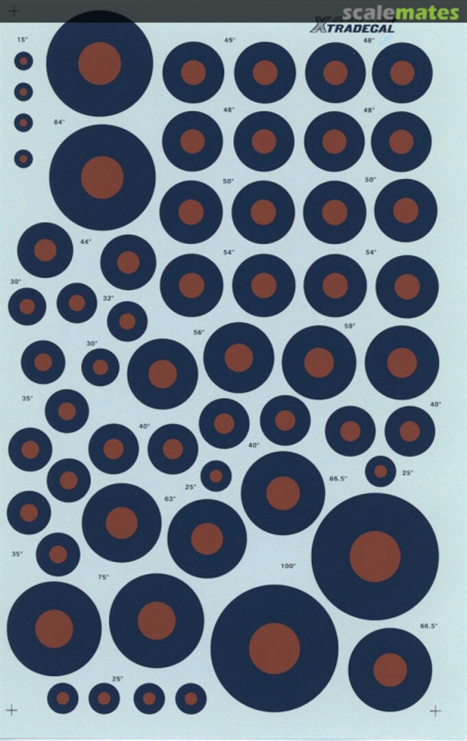 Boxart RAF Roundels B Type X043-72 Xtradecal