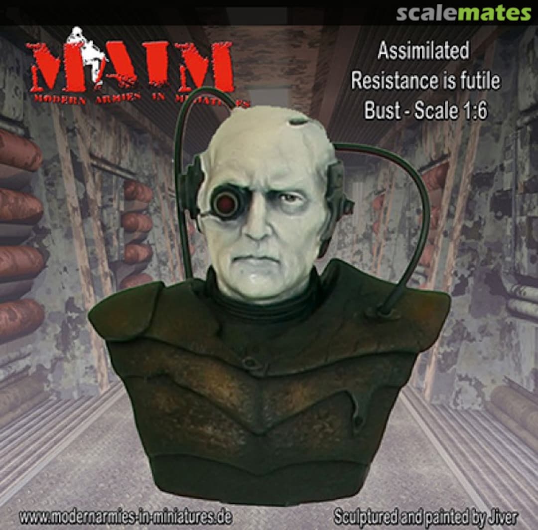 Boxart Assimilated - Resistance is futile / Bust - 1:6 MAIM60002 MAiM Boxart Assimilated - Resistance is futile / Bust - 1:6 MAIM60002 MAiM