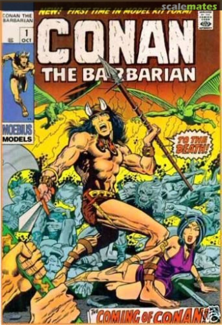 Boxart Conan the Barbarian 1004 Moebius Models