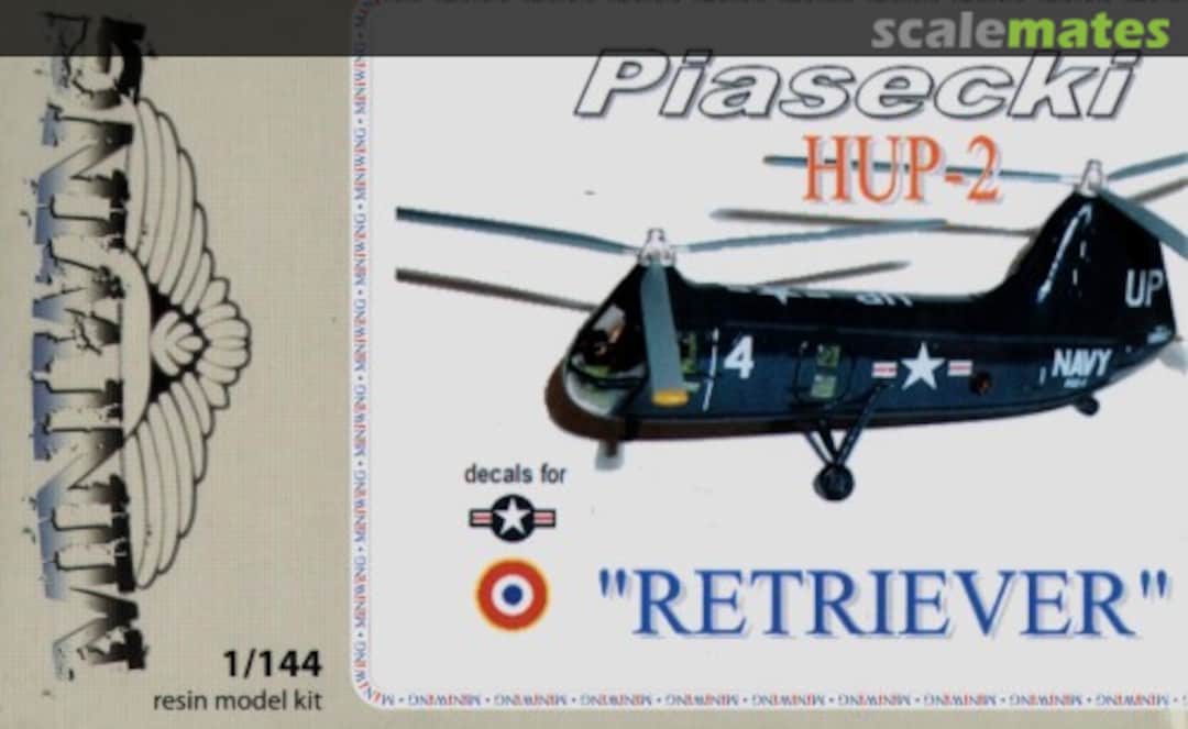 Boxart Piasecki HUP-2 "Retriever" Mini028 Miniwing Boxart Piasecki HUP-2 "Retriever" Mini028 Miniwing