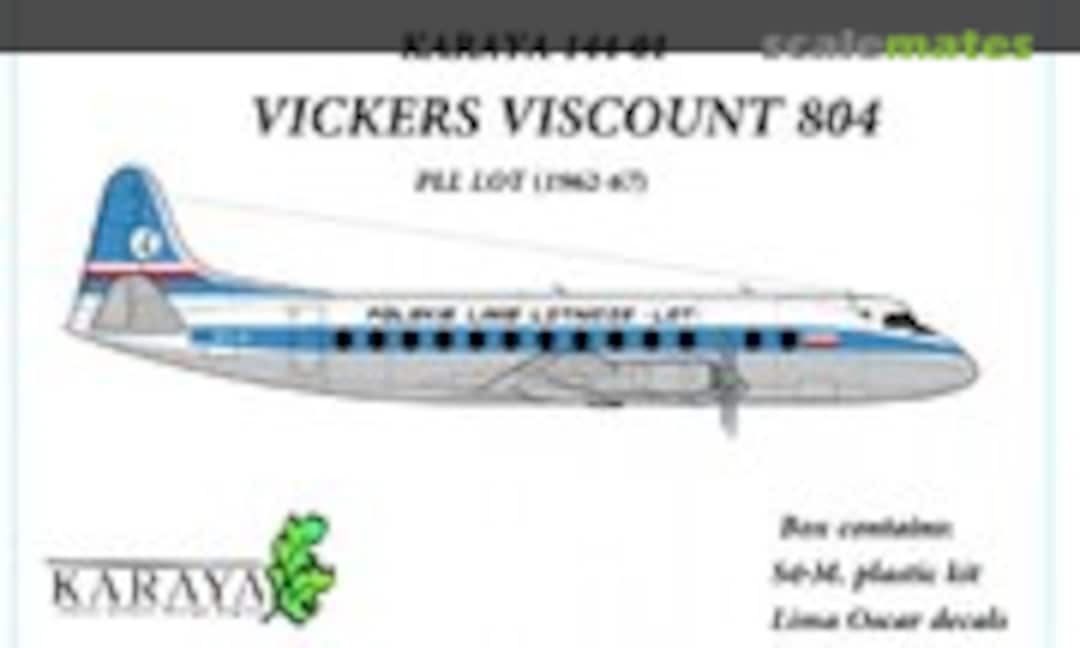 Vickers Viscount 804 (Karaya 144-01)