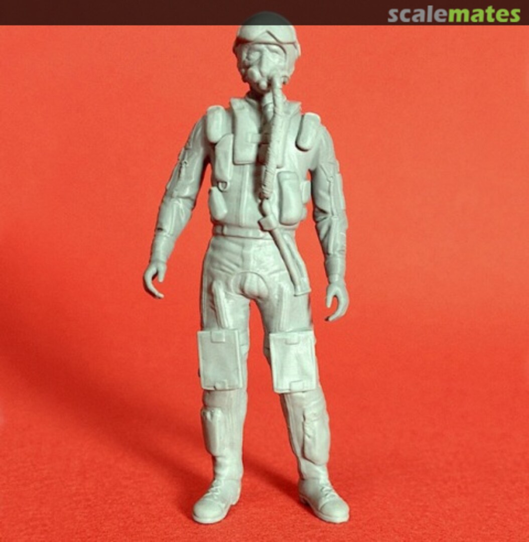 Boxart JAS Gripen pilot, withhelmet on 72-P-003 Pilot Replicas Boxart JAS Gripen pilot, withhelmet on 72-P-003 Pilot Replicas