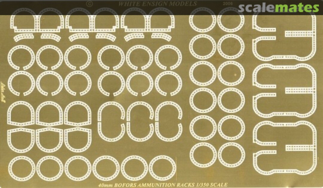 Boxart Iowa Class 40mm Ammunition Racks PE 35091 White Ensign Models Boxart Iowa Class 40mm Ammunition Racks PE 35091 White Ensign Models