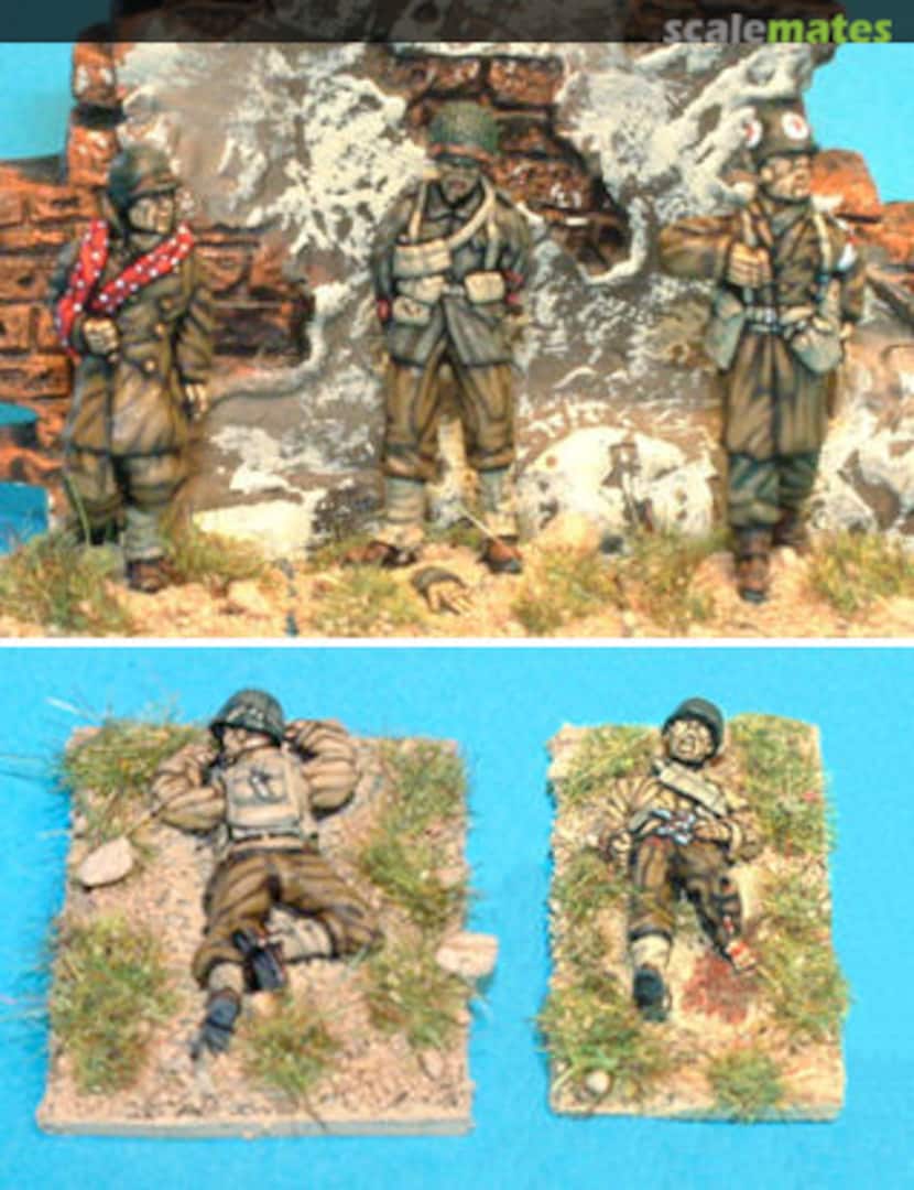 Boxart US army dead & wounded CPM-US04 C-P Models Boxart US army dead & wounded CPM-US04 C-P Models