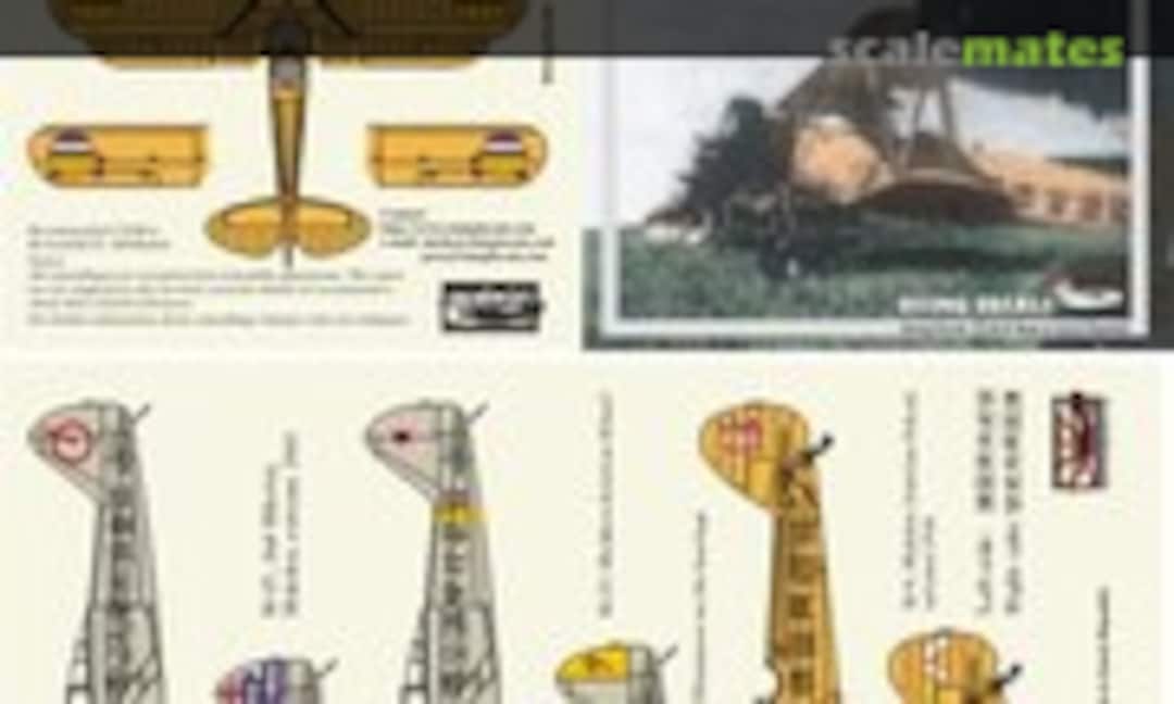 1:72 Birds of Manchukuo (schemes for Ki-9 & Ki-27) (Rising Decals 72046) 72046