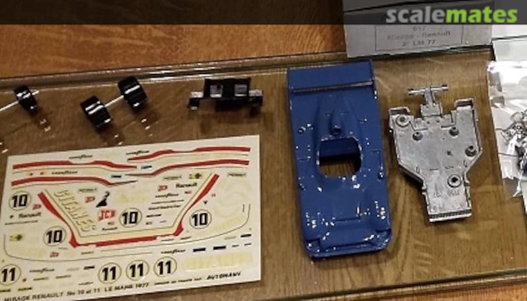 Boxart Mirage-Renault GR8 "Gitanes" K517 Automany Boxart Mirage-Renault GR8 "Gitanes" K517 Automany