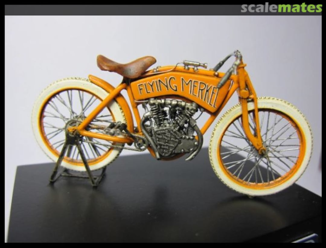 Boxart 1913 Flying Merkel Racer with rider CixM014 Cix Models Boxart 1913 Flying Merkel Racer with rider CixM014 Cix Models