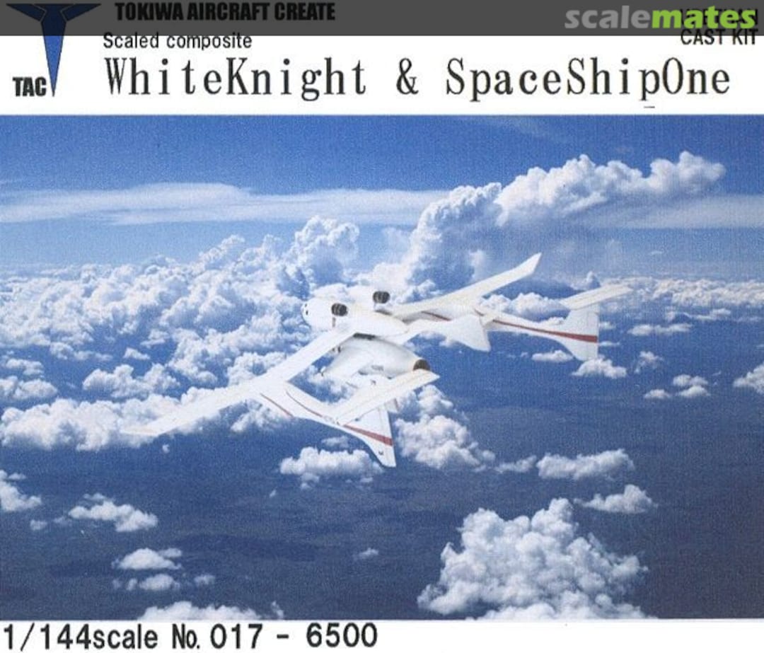 Boxart WhiteKnight & SpaceShipOne 017 Tokiwa Aircraft Create Boxart WhiteKnight & SpaceShipOne 017 Tokiwa Aircraft Create