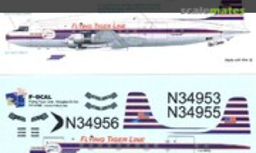 1:144 Flying Tiger Line - Douglas DC-6A (F-DCAL FD14184) FD14184