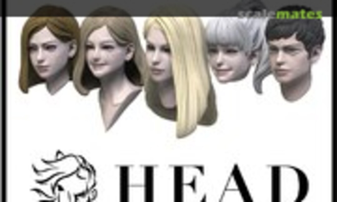 1:24 Head Series No.4: Modern Headset 1 (5 Pieces With Clear Parts For Vino) (Tori Factory HD-04) HD-04