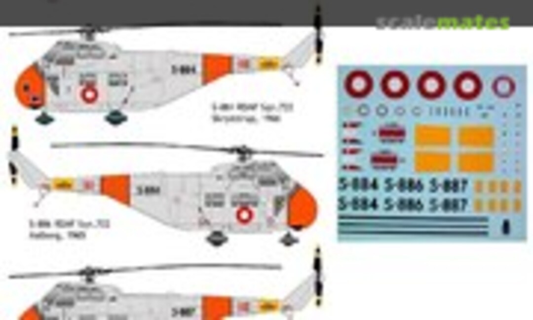 1:72 Sikorsky S-55C (Stoppel Decals 072153) 072153