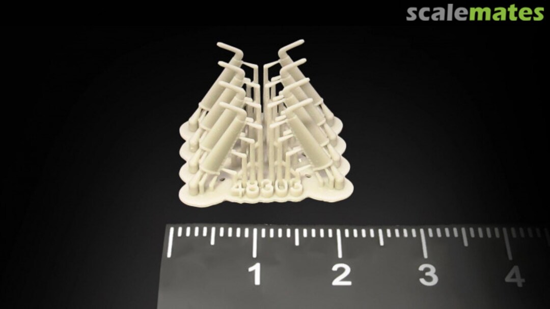 Boxart Pitot Tube for USAAF World War II Aircraft Models MDR48303 Metallic Details