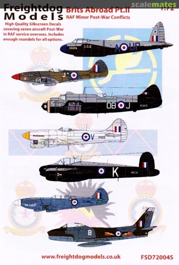 Boxart Brits Abroad Pt.II FSD72004S Freightdog Models Boxart Brits Abroad Pt.II FSD72004S Freightdog Models