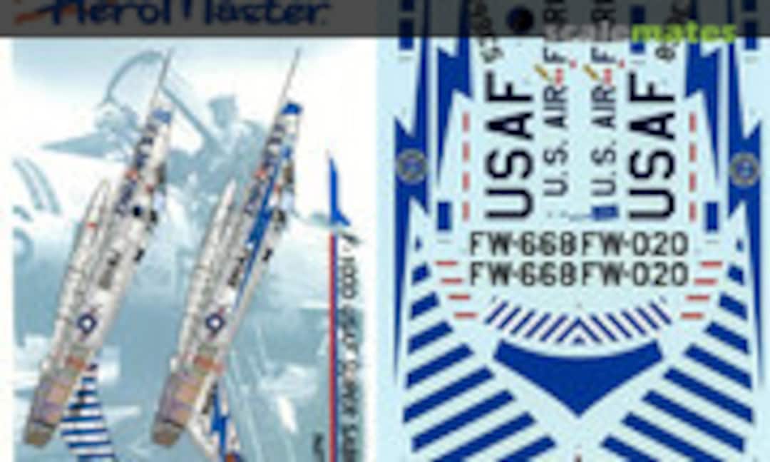 1:48 F-100D USAF Super Sabre Part VIII (AeroMaster 48-791) 48-791