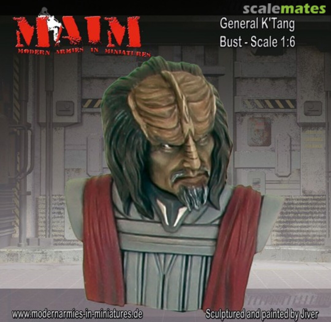 Boxart General K'Tang / Bust - 1:6 MAIM60003 MAiM Boxart General K'Tang / Bust - 1:6 MAIM60003 MAiM