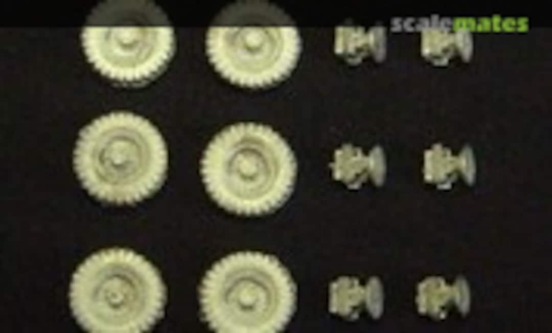 1:76 FV600 Series Wheels and Suspension set (for Airfix) (Wee Friends WBM76027) WBM76027