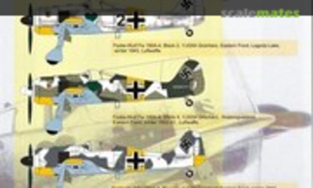 1:72 Focke-Wulf Fw 190A JG 54 "Grünherz" (H-Models Decals HMD72058) HMD72058
