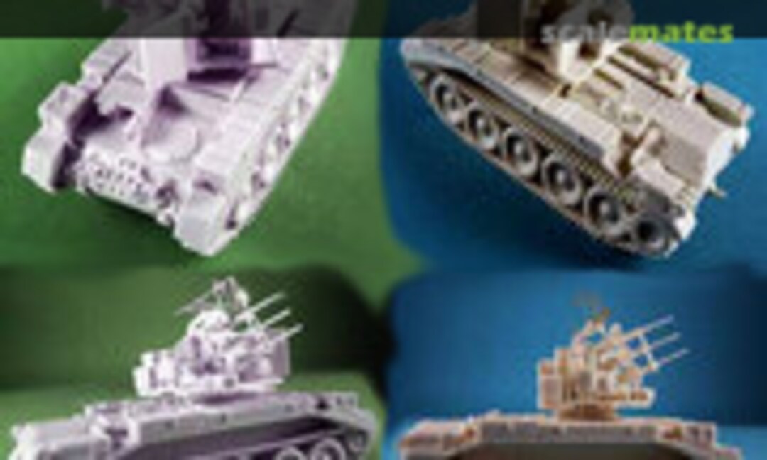 1:76 Crusader Mk.III Triple 20mm Oerlikon (Milicast UK117)