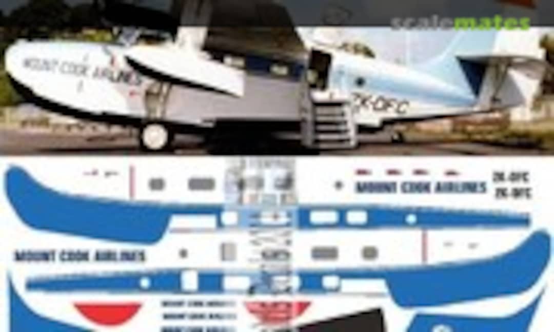 1:72 Grumman G21A Goose - Mount Cook Airlines (Oldmodels Decals OMD0256) OMD0256