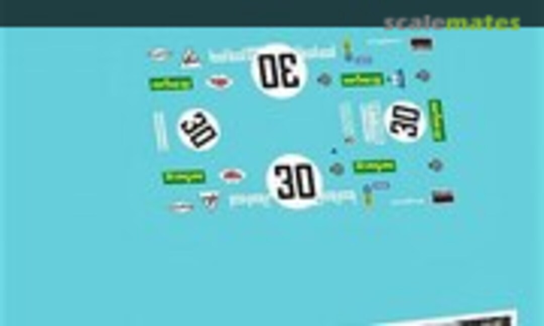 1:24 De Tomaso Pantera GT4 #2823 "TERGAL" (Atalaya Slot Decals ADLM18) ADLM18