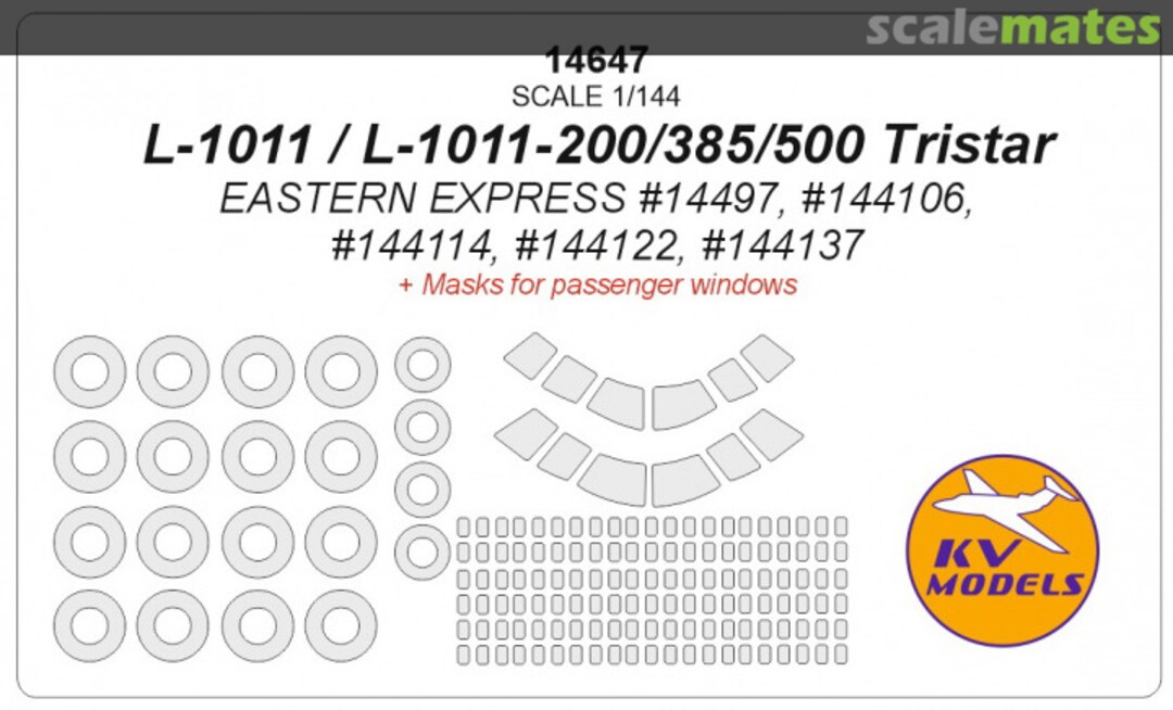 Boxart L-1011, L-1011-200/385/500 14647 KV Models Boxart L-1011, L-1011-200/385/500 14647 KV Models