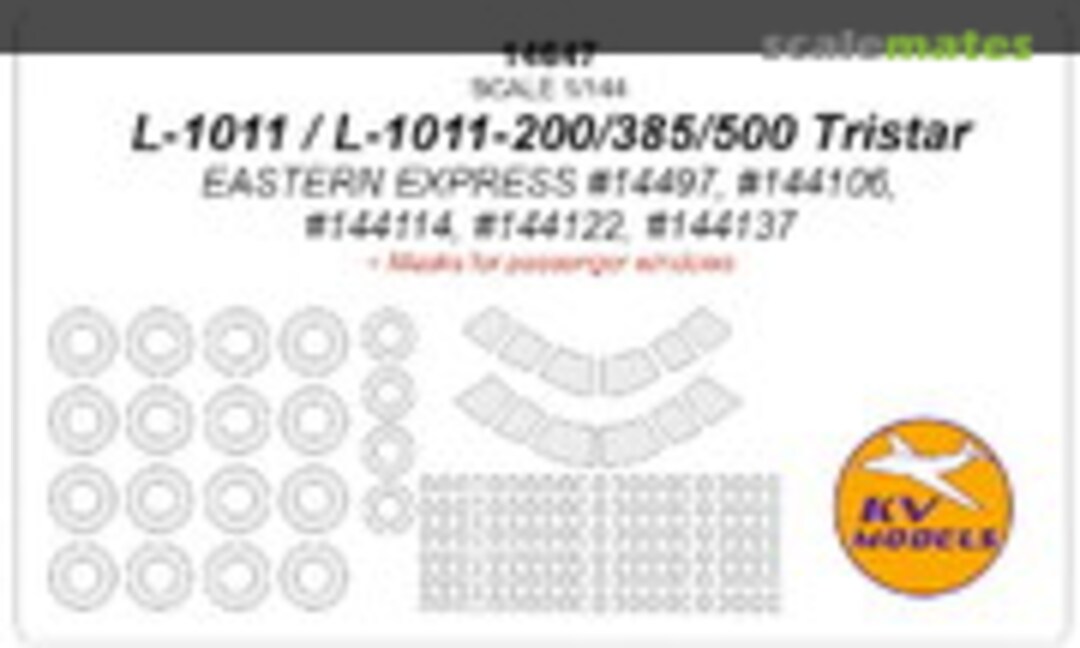 1:144 L-1011, L-1011-200/385/500 (KV Models 14647) 14647