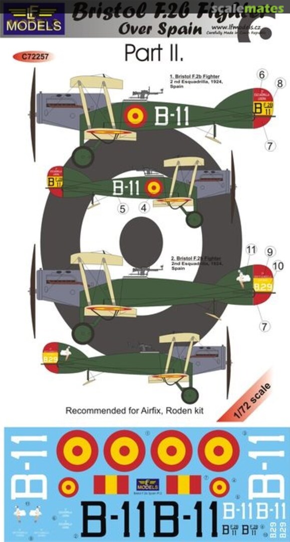 Boxart Bristol F.2b Fighter C72257 LF Models Boxart Bristol F.2b Fighter C72257 LF Models