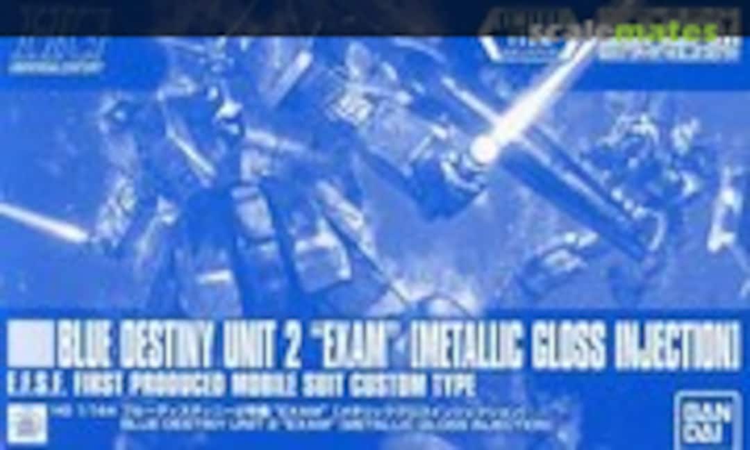 1:144 Blue Destiny Unit 2 &quot;Exam&quot; [Metallic Gloss Injection] (Bandai Spirits 5056745)