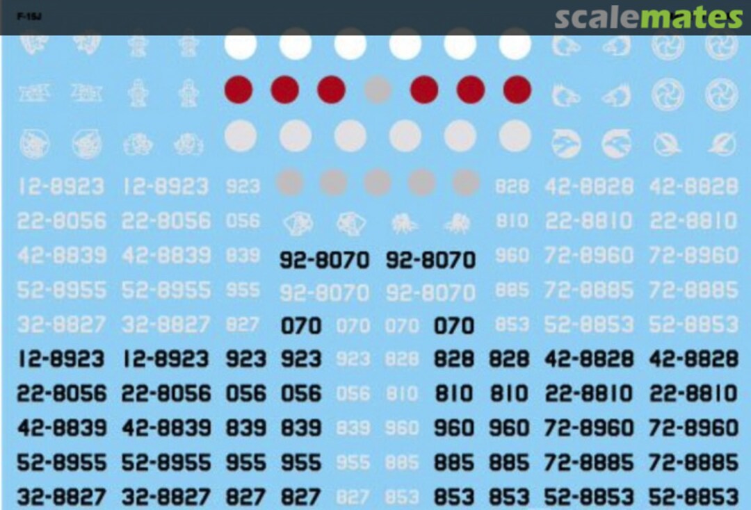 Boxart Japan Air Self-Defense Force F-15J/DJ Eagle Unit Insignia & Serial Number Stealth Upgrade 2002 A-577 MYK Design Boxart Japan Air Self-Defense Force F-15J/DJ Eagle Unit Insignia & Serial Number Stealth Upgrade 2002 A-577 MYK Design