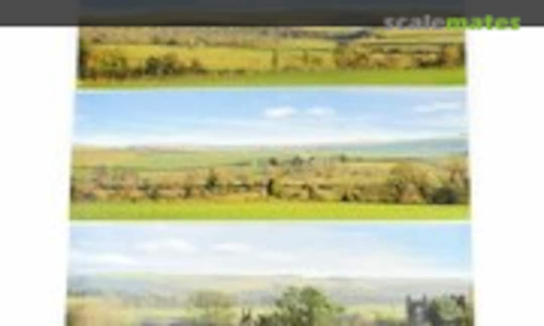 No Gaugemaster Large Backscene - Countryside (2744 x 304mm) (Gaugemaster GM702) GM702