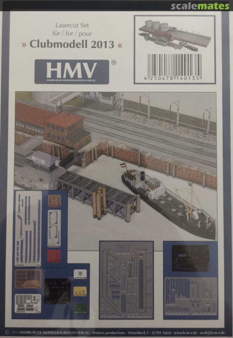 Boxart Tankhafen 4013 HMV Hamburger Modellbaubogen Verlag