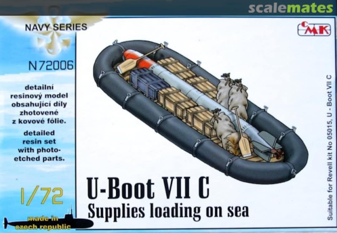 Boxart U-BOOT VII C SUPPLIES LOADING AT SEA N72006 CMK Boxart U-BOOT VII C SUPPLIES LOADING AT SEA N72006 CMK