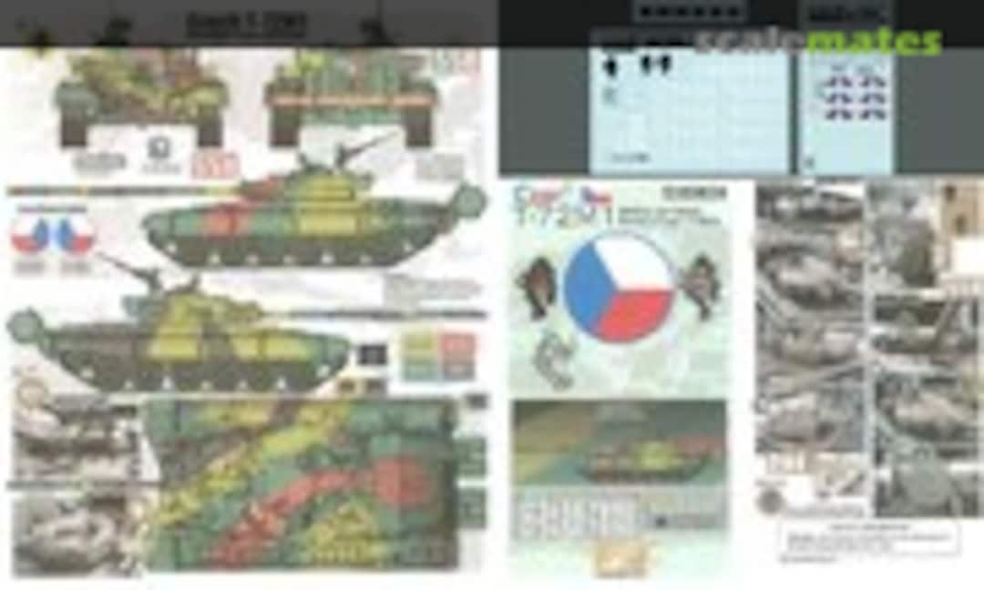 1:35 Czech T-72M1 (Echelon Fine Details D356024) D356024